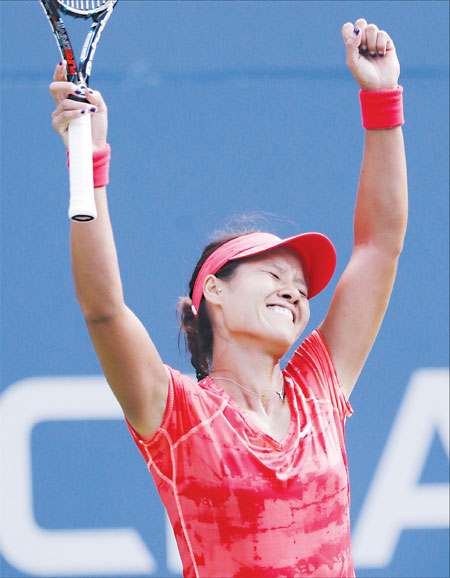 Li Na on a roll in Open, will face Serena next