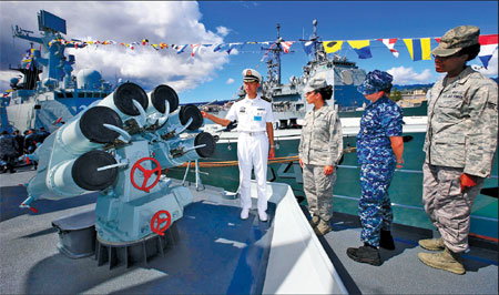 From DC to Pearl, China-US military ties deepen