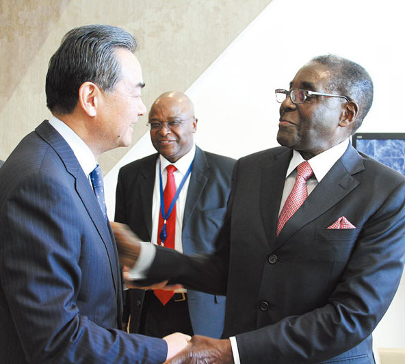 Foreign Minister Wang Yi at the UN