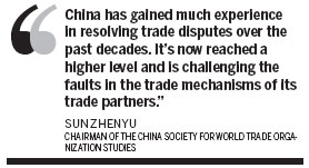 China challenges on dumping
