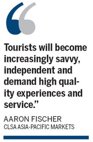 Outbound tourism set to surge, report says