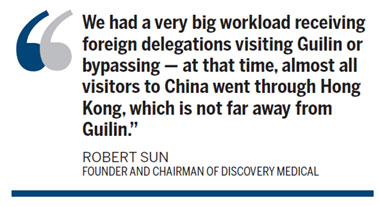 Robert Sun: From diplomatic circles to US business world