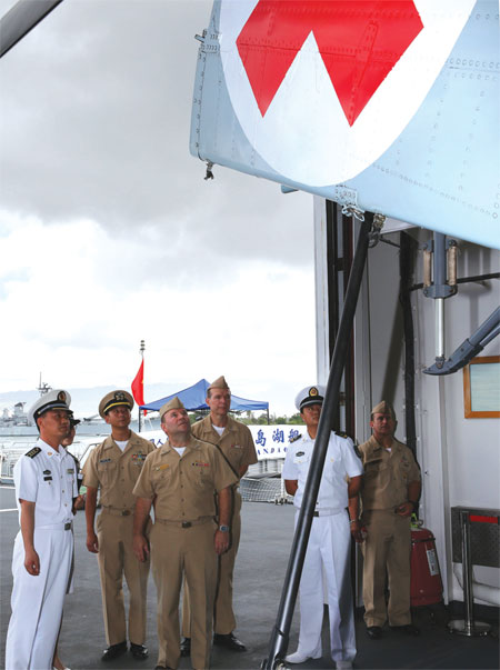 Chinese navy in Hawaii for joint exercise