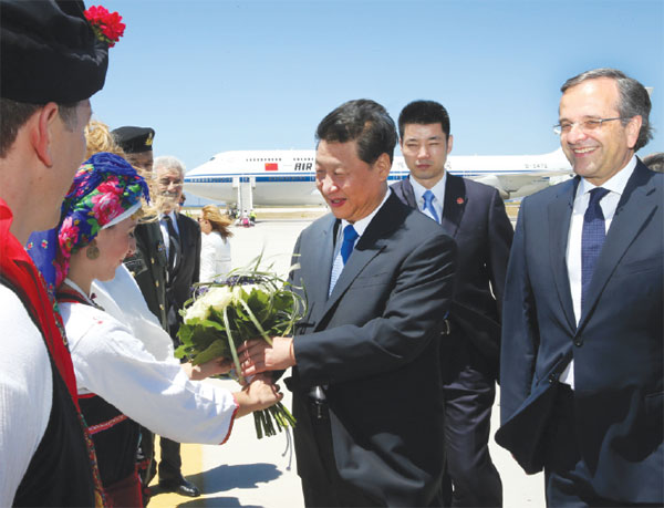 Xi makes rounds with leaders