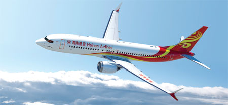 Hainan buys 50 new Boeing 737s