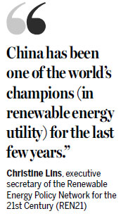 China is a global leader in renewable energy: Panel