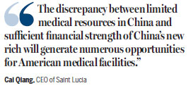 Chinese spur medical-tourism growth in the US