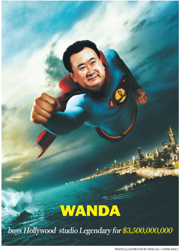 Wanda buys Hollywood studio Legendary for $3,500,000,000