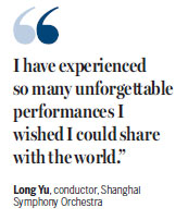 Shanghai Symphony will be broadcast globally