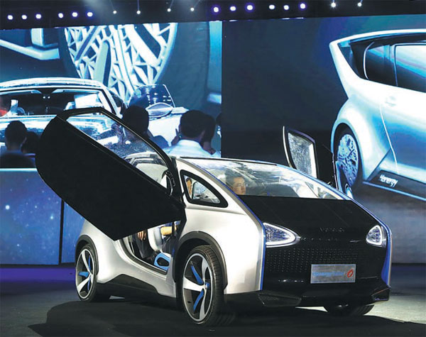 Hanergy's solar cars set to shine in China's auto market