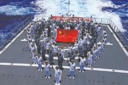 Chinese fleet sails into RIMPAC 2016