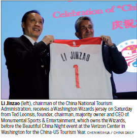 At Beautiful China Night, Wizards owner reveals strong China ties