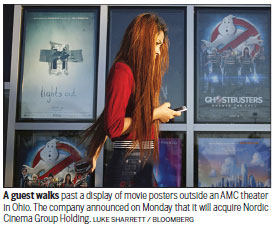 AMC acquires Nordic cinema chain for $929m