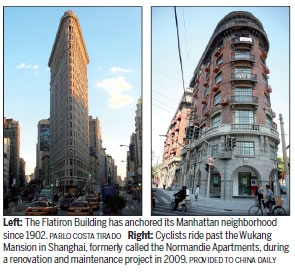 Flatiron buildings offer degree of recognition in far-flung cities