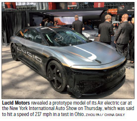 Lucid Motors ready to challenge Tesla with the Air