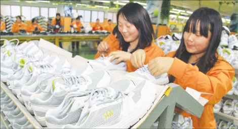 Shoemakers step up globally