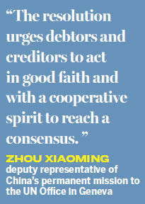 Determined to help deal with debt