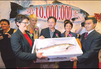 Seafood sector rides on growing Chinese market