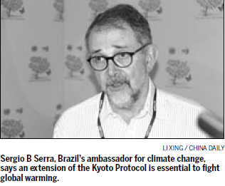 Extension of Kyoto vital, says Brazil