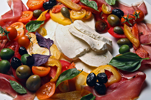 Caprese antipasto