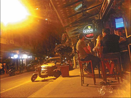 Bar street heaven for expats, hell for locals