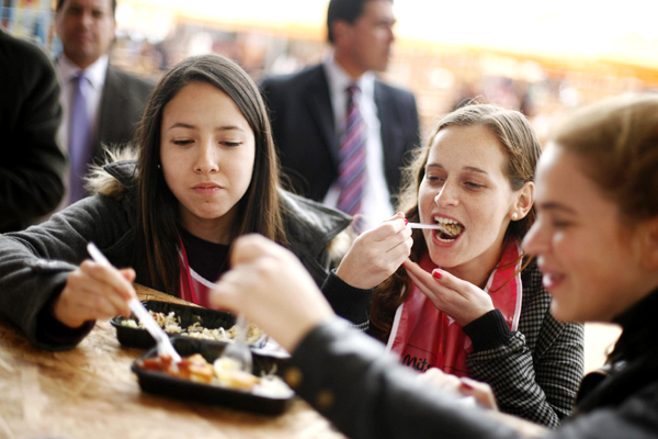 Mistura gastronomic fair in Lima