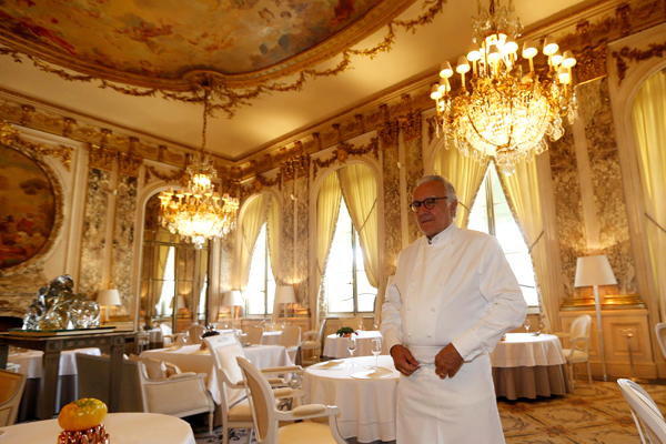 Le Meurice Restaurant in Paris
