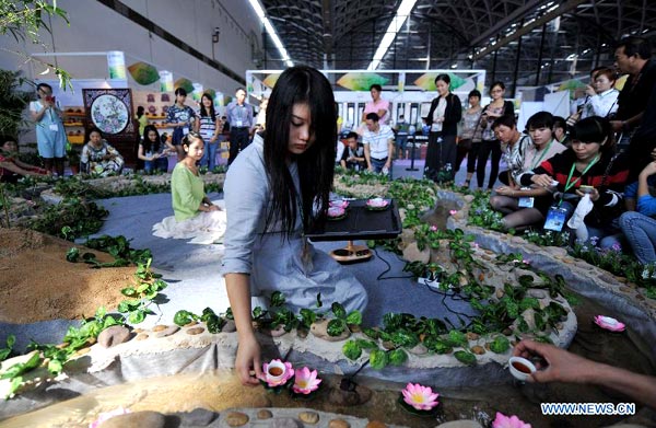 China Int'l Tea Expo kicks off in S China's Nanning