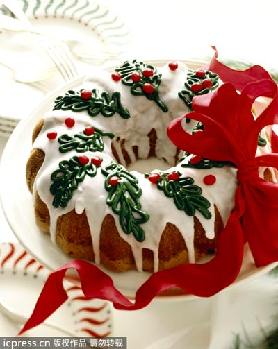 Delectable Christmas cakes
