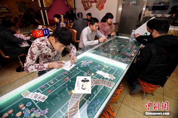 Casino-themed restaurant opens in Taiyuan