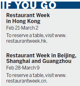 Restaurant Week invites dining adventure to China
