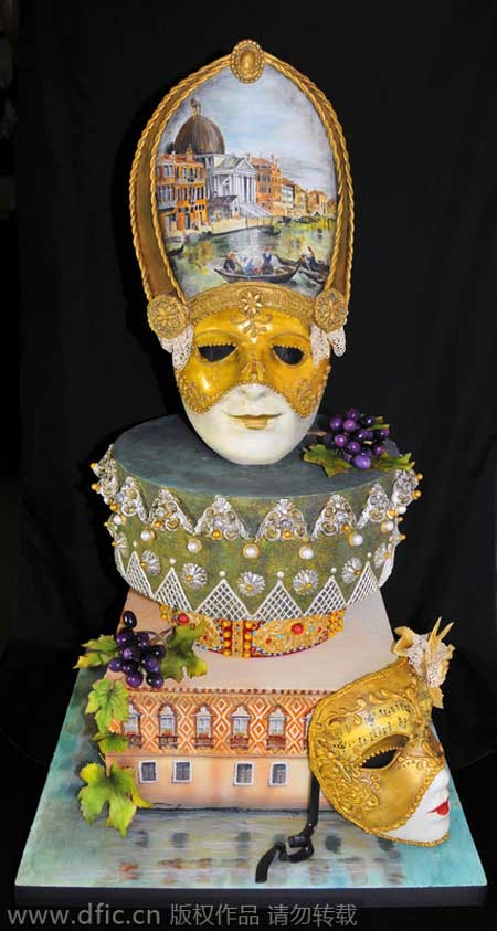 Cake art explores world cultures