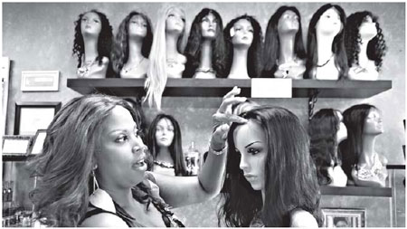 Extensions' popularity lures hair thieves