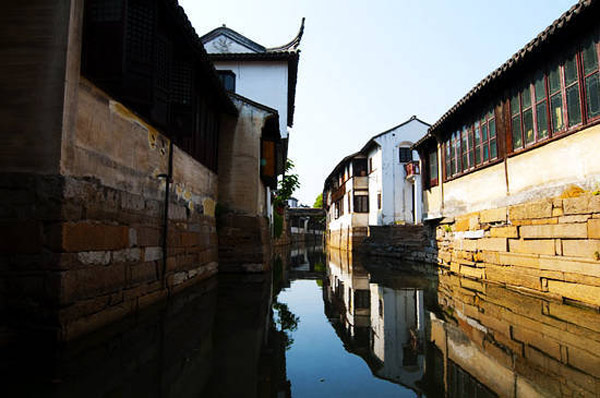 Jinxi water town, the sleeping maiden