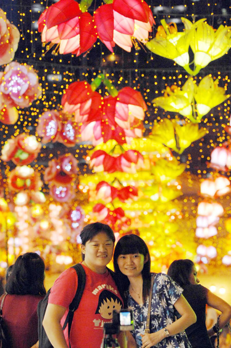 Festive Macao ahead of Mid-Autumn Day