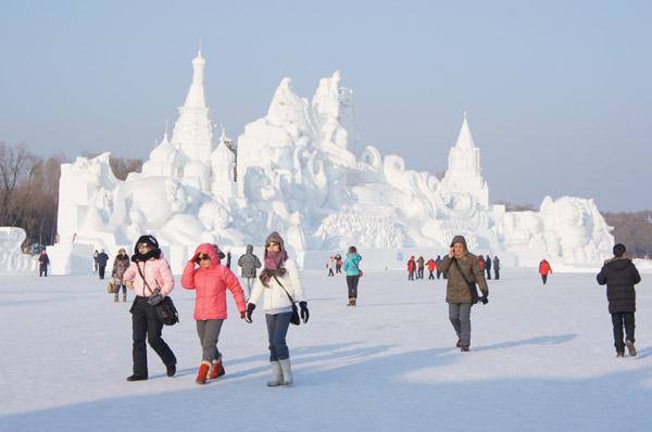 Best snow sculptures in Harbin
