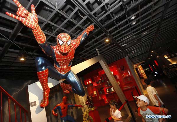 Shanghai animation museum attracts numerous visitors