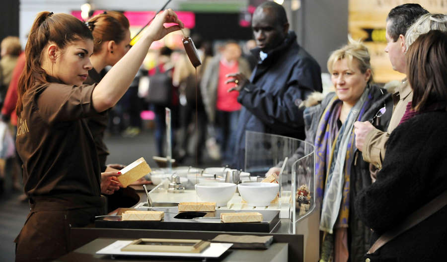 Brussels hosts chocolate salon