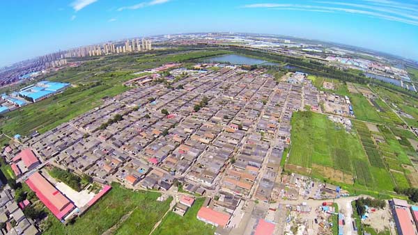 Aerial photos preserve shantytown