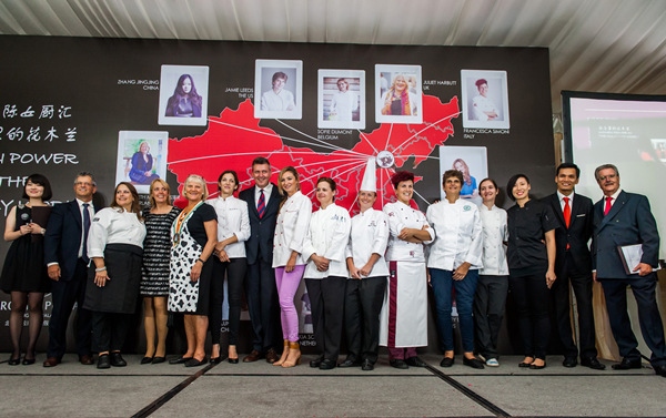 Hotel showcases female chefs and artists