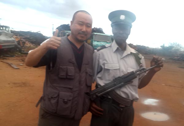Chinese man hunts fortune in Mozambique