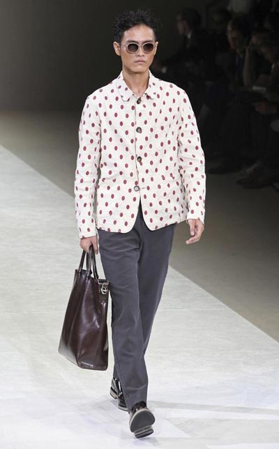 Giorgio Armani S/S 2014 men's collection