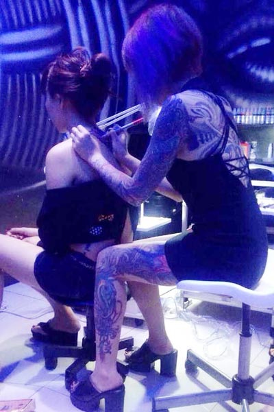Tattoos make their mark on China