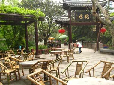 Teahouses in Beijing and Shanghai