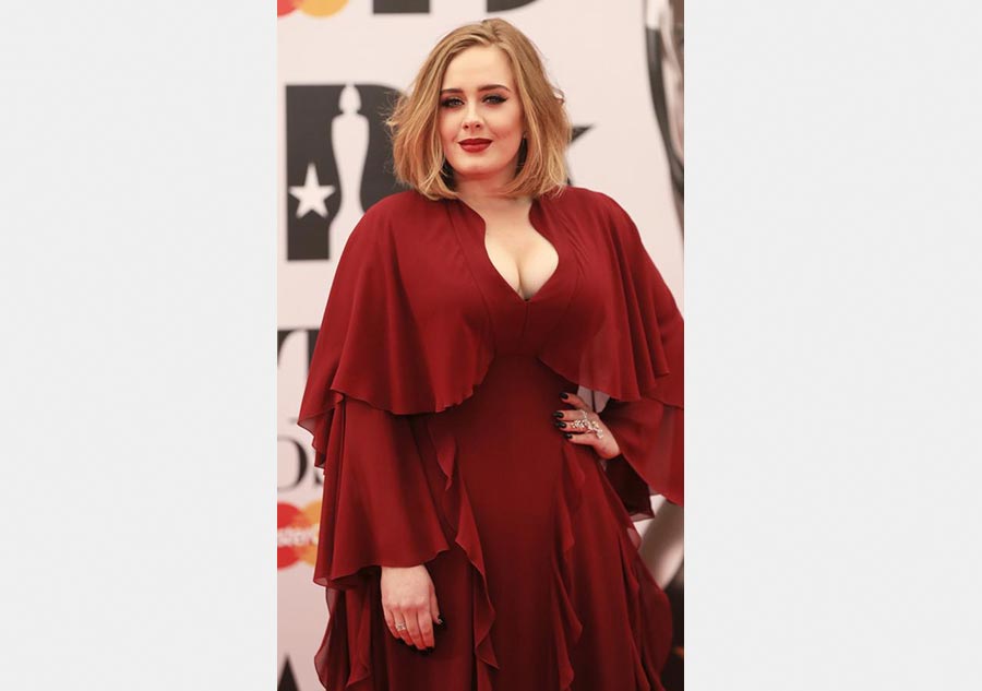 Adele steals the show at 2016 BRIT Awards