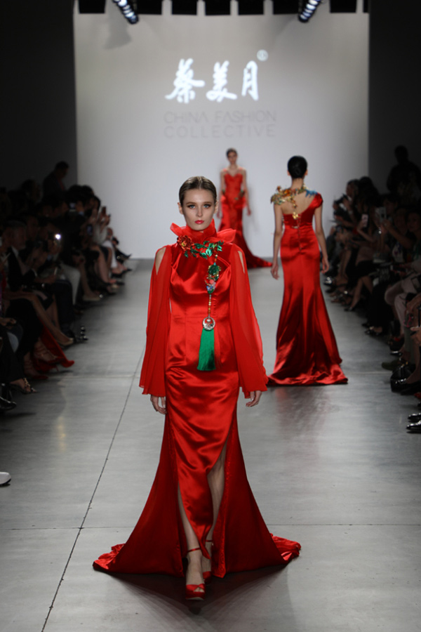Chinese bridal designers debut at New York fashion week