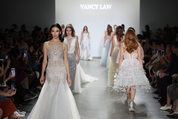 Chinese bridal designers debut at New York fashion week