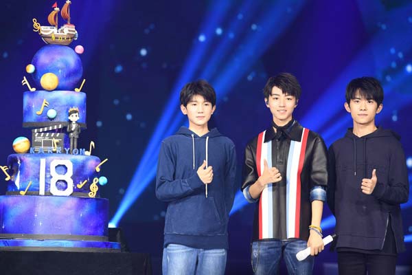 Chinese heartthrob celebrates the world's most high-profile 18th birthday