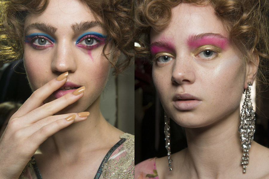 2018 Spring/Summer fashion trend: Bright-colored eyeshadow