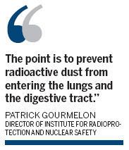 Evacuation, confinement and iodine help protect against nuclear fallout